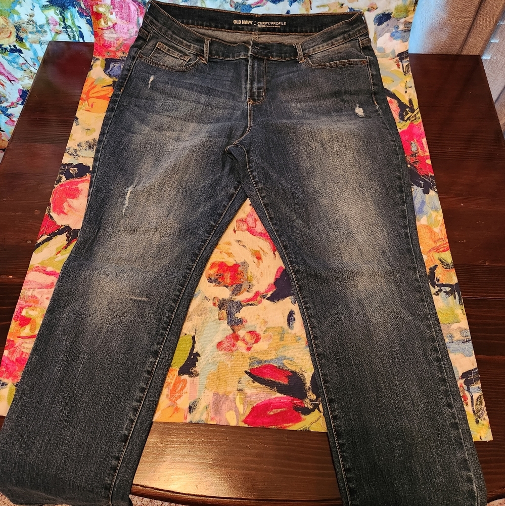 Old Navy Size 14 Short Curvy Fit Jeans